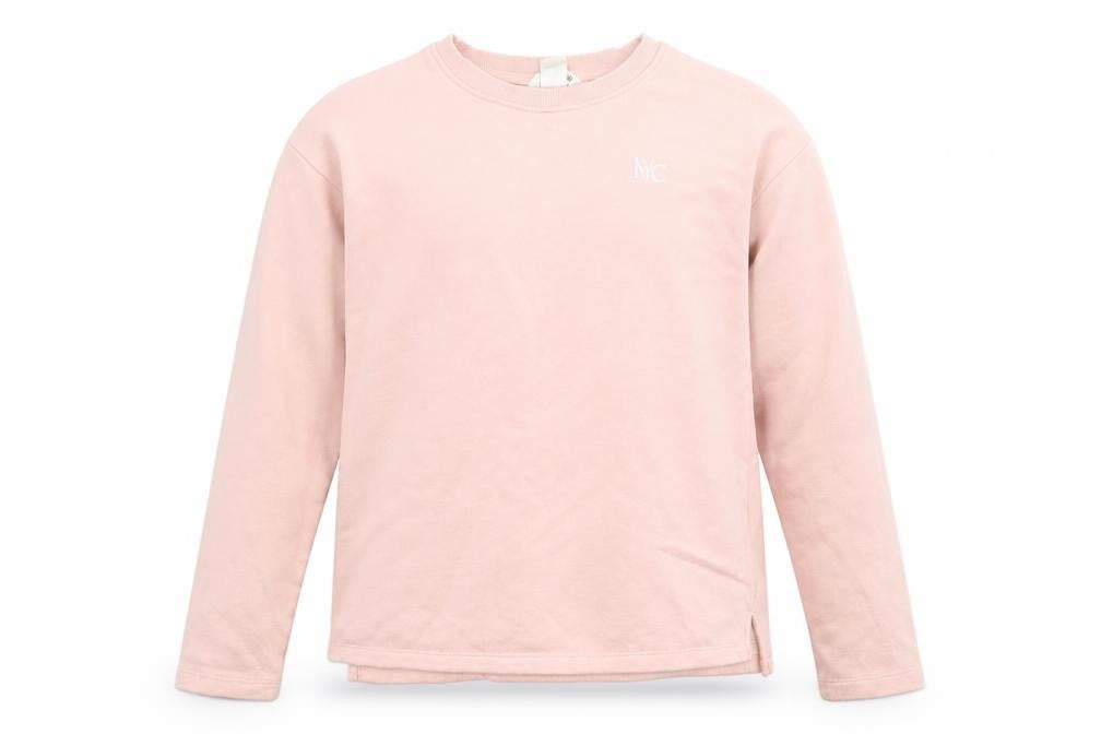 H&M Girls Pink   Pullover Sweatshirt Size 13-14 Years