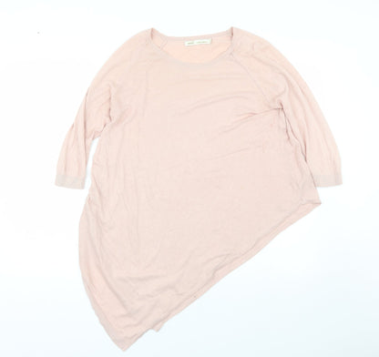 Next Womens Pink   Pullover Jumper Size 8