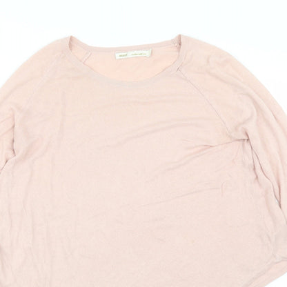Next Womens Pink   Pullover Jumper Size 8