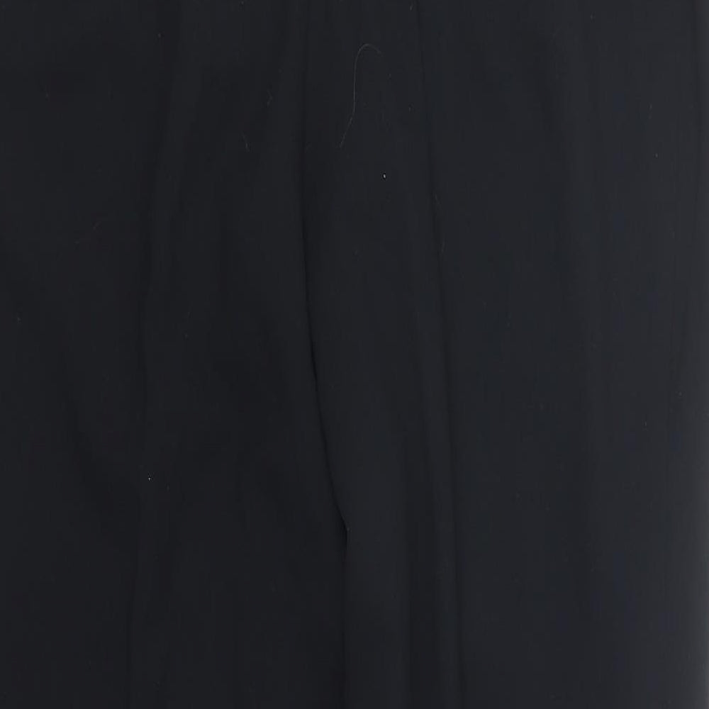 M&S Womens Black   Trousers  Size 14 L26 in