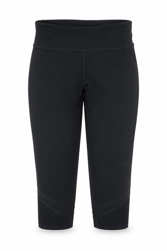 Tuff Womens Black   Cropped Leggings Size L L20 in
