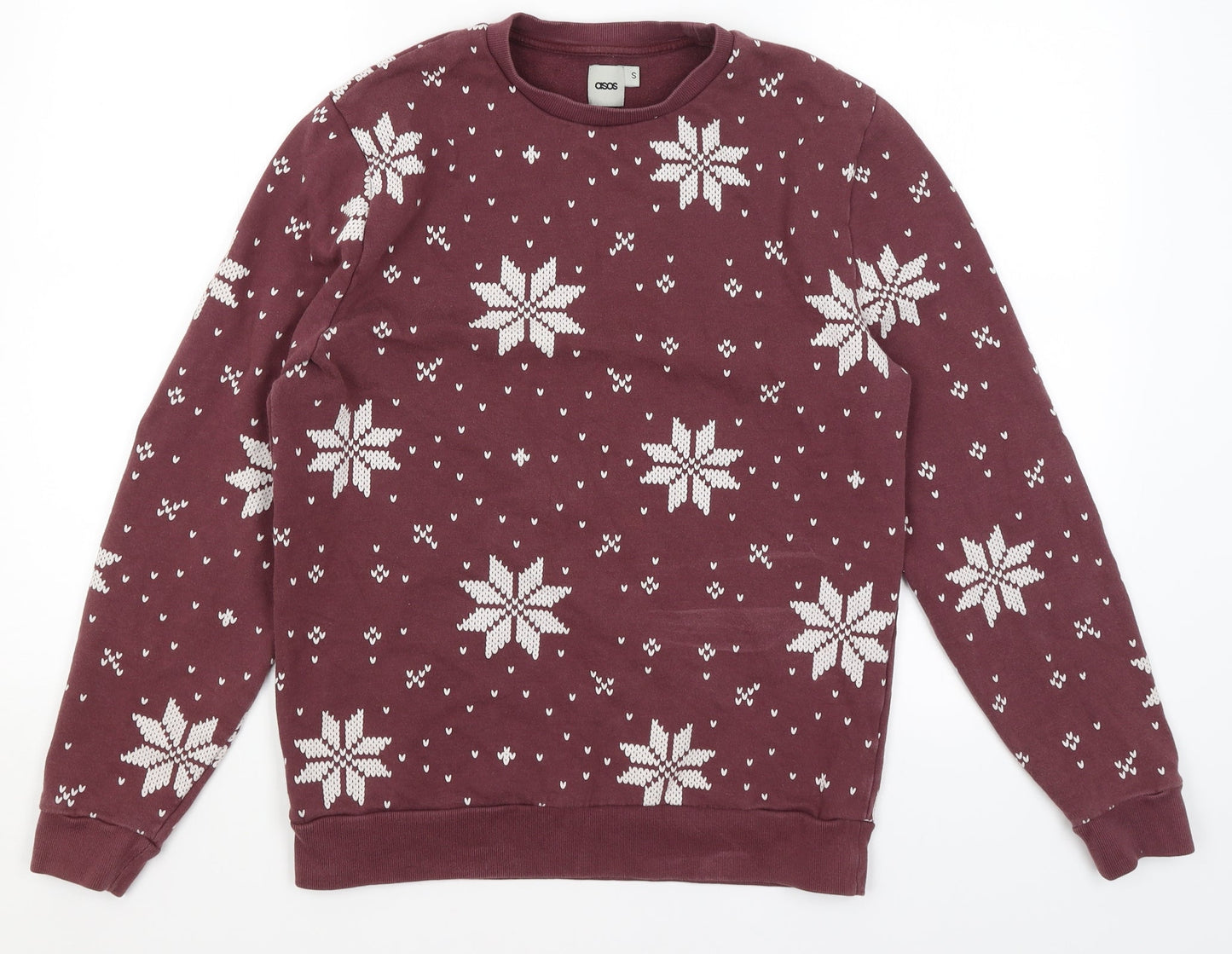 ASOS Womens Purple   Pullover Jumper Size S