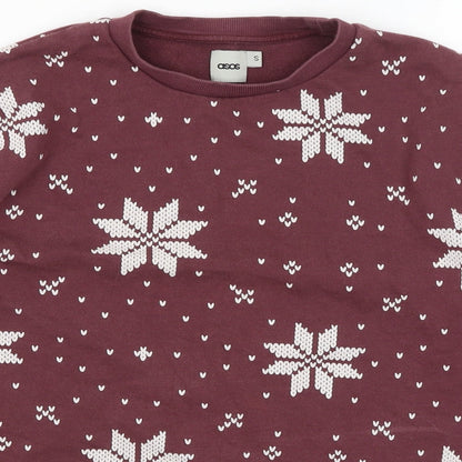 ASOS Womens Purple   Pullover Jumper Size S