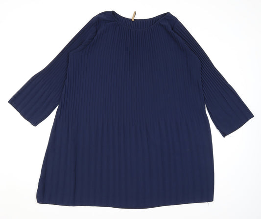 Preworn Womens Blue   A-Line  Size L