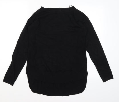 Preloved Preworn Womens Black   Pullover Jumper Size M - Front