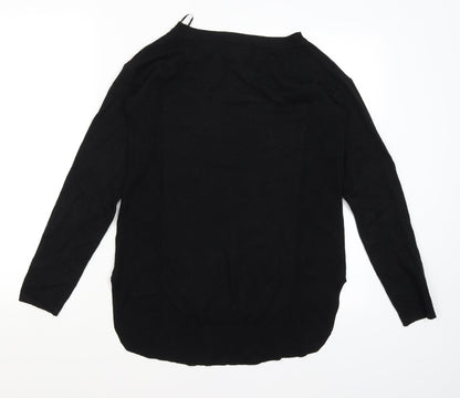 Preloved Preworn Womens Black   Pullover Jumper Size M - Back