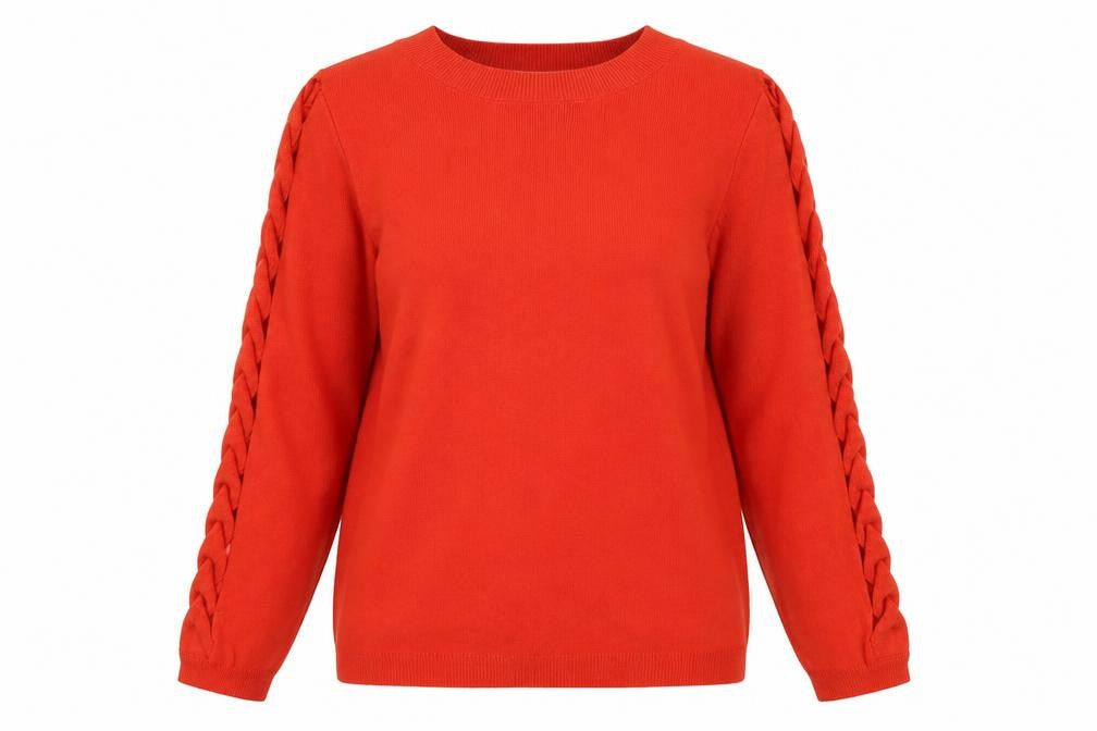 Soon Womens Red   Pullover Jumper Size 12