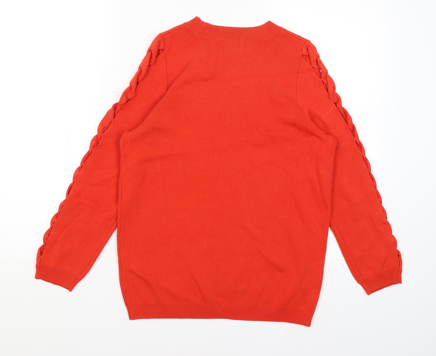 Soon Womens Red   Pullover Jumper Size 12