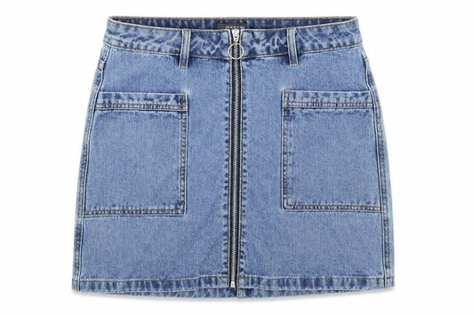 Matalan Womens Blue   A-Line Skirt Size 10