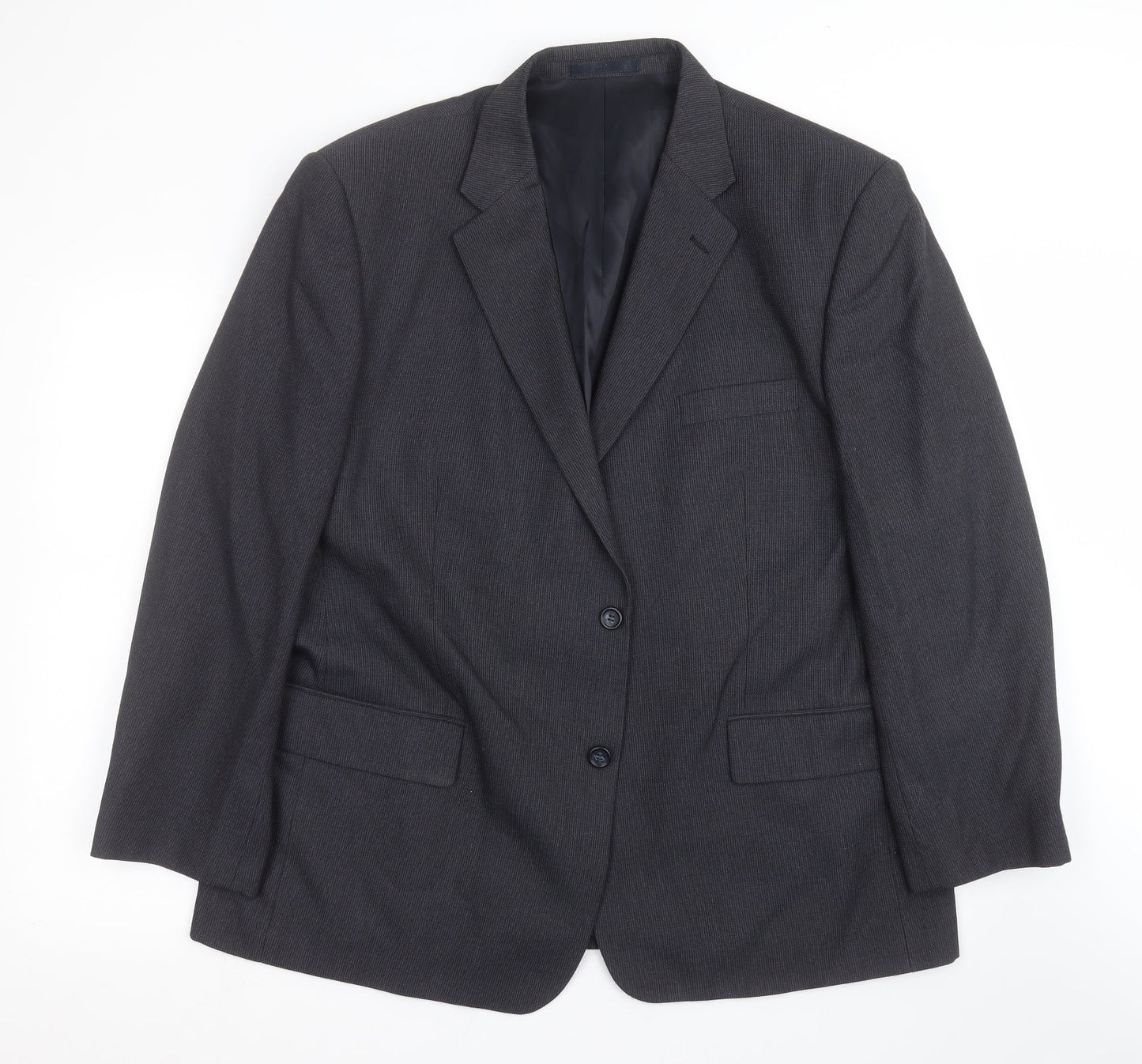 Charlton Gray Mens Grey   Jacket Suit Jacket Size 46