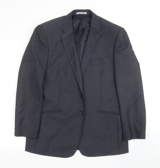 JACK REID Mens Grey   Jacket Suit Jacket Size 42