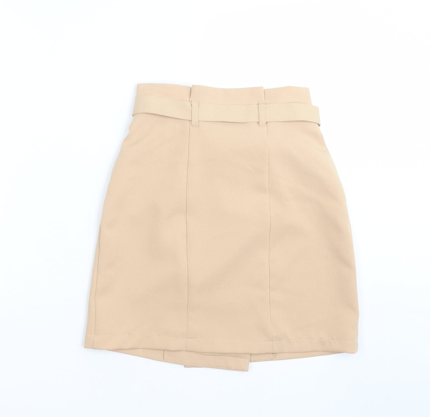 Primark Womens Beige   Straight & Pencil Skirt Size 4