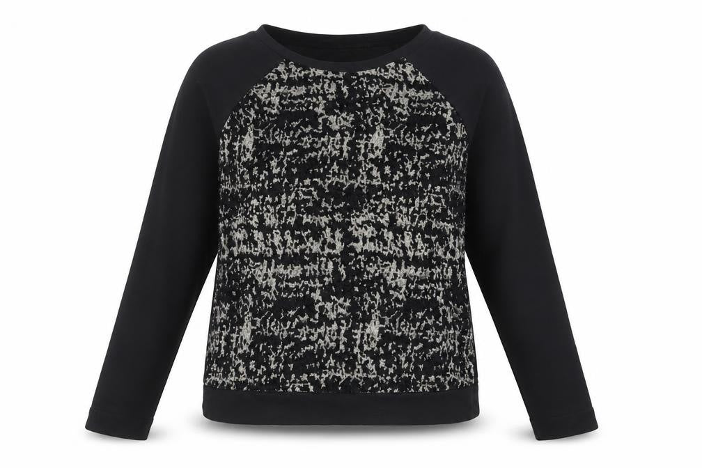 NEXT Womens Black   Pullover Sweatshirt Size 10