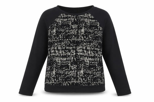 Next Womens Black   Pullover Sweatshirt Size 10