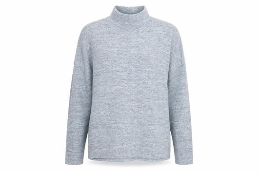 Roman Womens Blue  Knit Pullover Jumper Size M