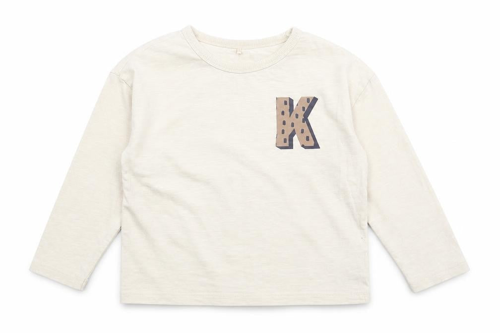 George Girls Beige   Basic T-Shirt Size 3-4 Years  - K