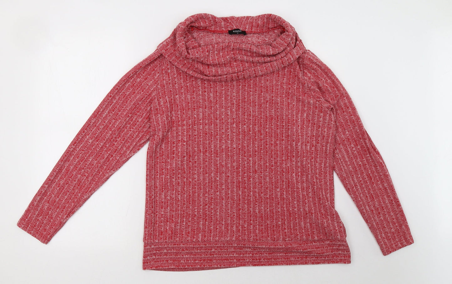 Klass Womens Pink   Pullover Sweatshirt Size XL