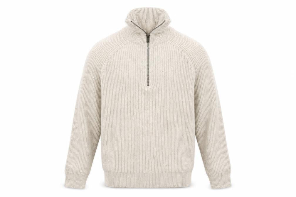 George Mens Beige   Pullover Sweatshirt Size M