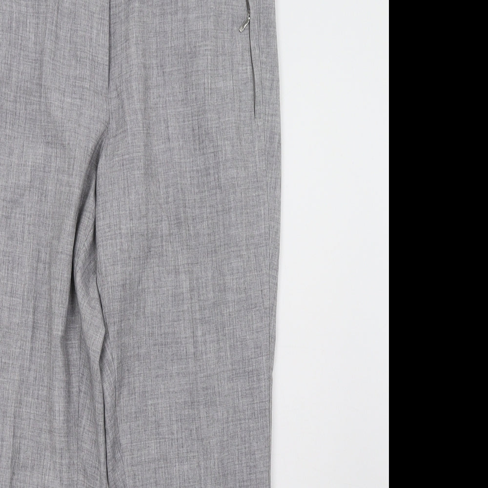 Marks and Spencer Womens Grey   Trousers  Size 14 L30 in