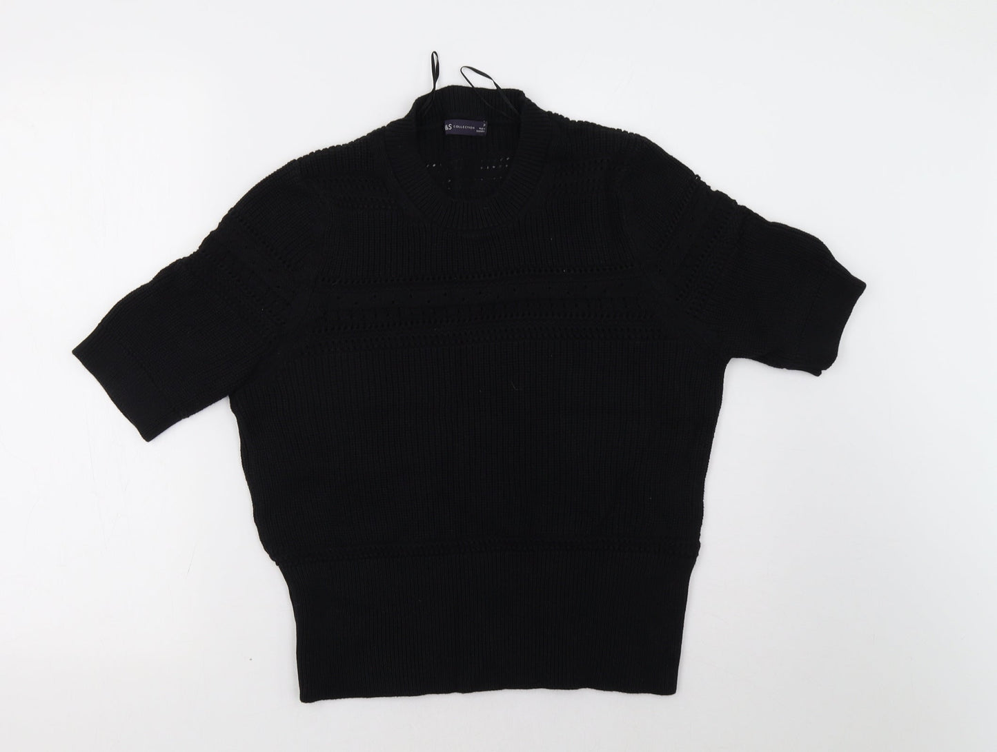 Marks and Spencer Womens Black   Pullover Sweatshirt Size 20