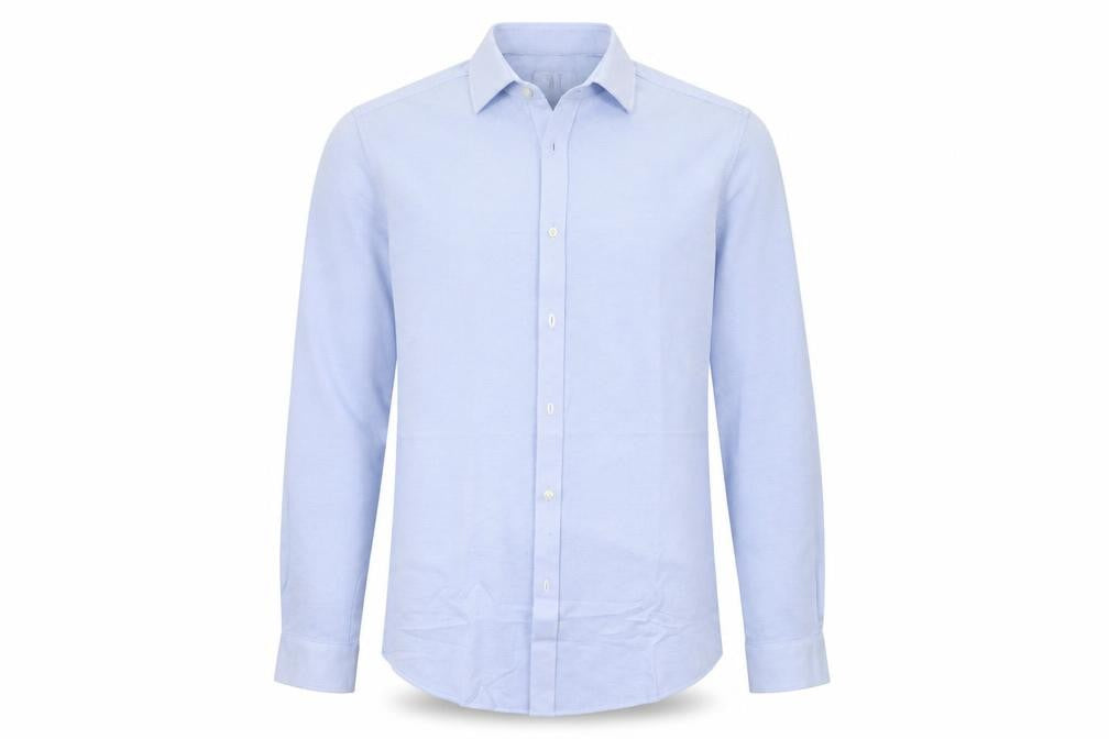 Harry Brown Mens Blue    Button-Up Size S