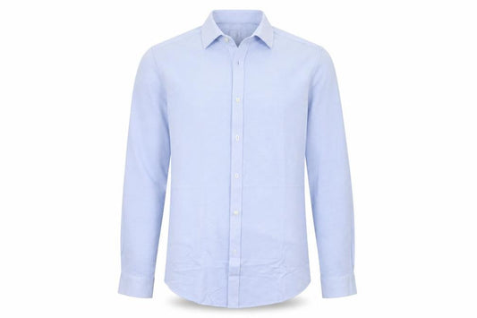 Harry Brown Mens Blue    Button-Up Size S