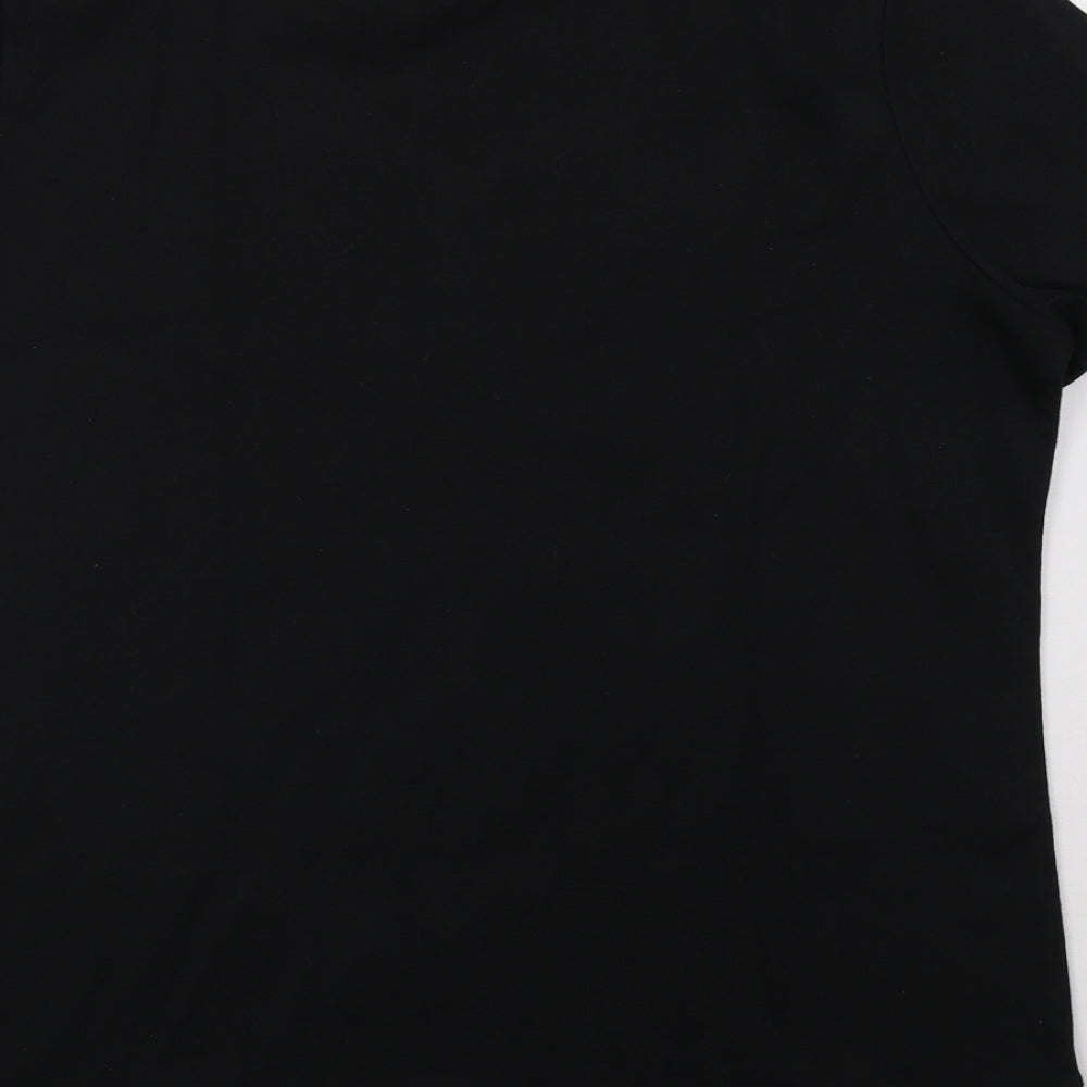 BM Womens Black   Basic T-Shirt Size L