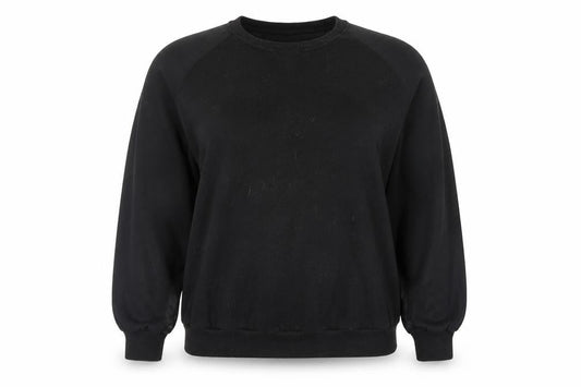 Anothology Womens Black   Pullover Sweatshirt Size 18