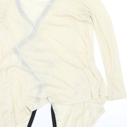 Zanzea Womens Beige   Cardigan Jumper Size S