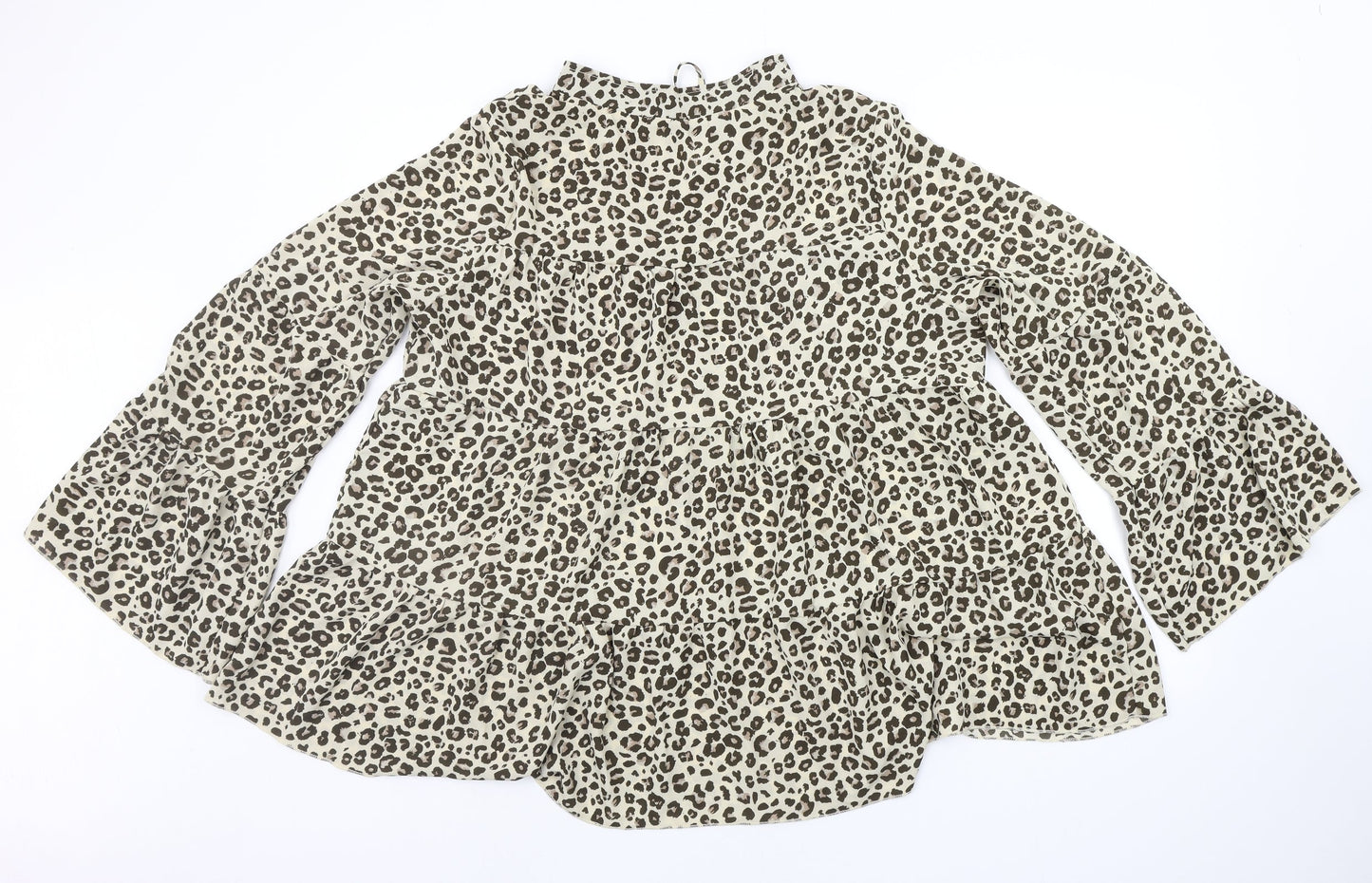 SheIn Womens Multicoloured Animal Print  Basic Blouse Size XL