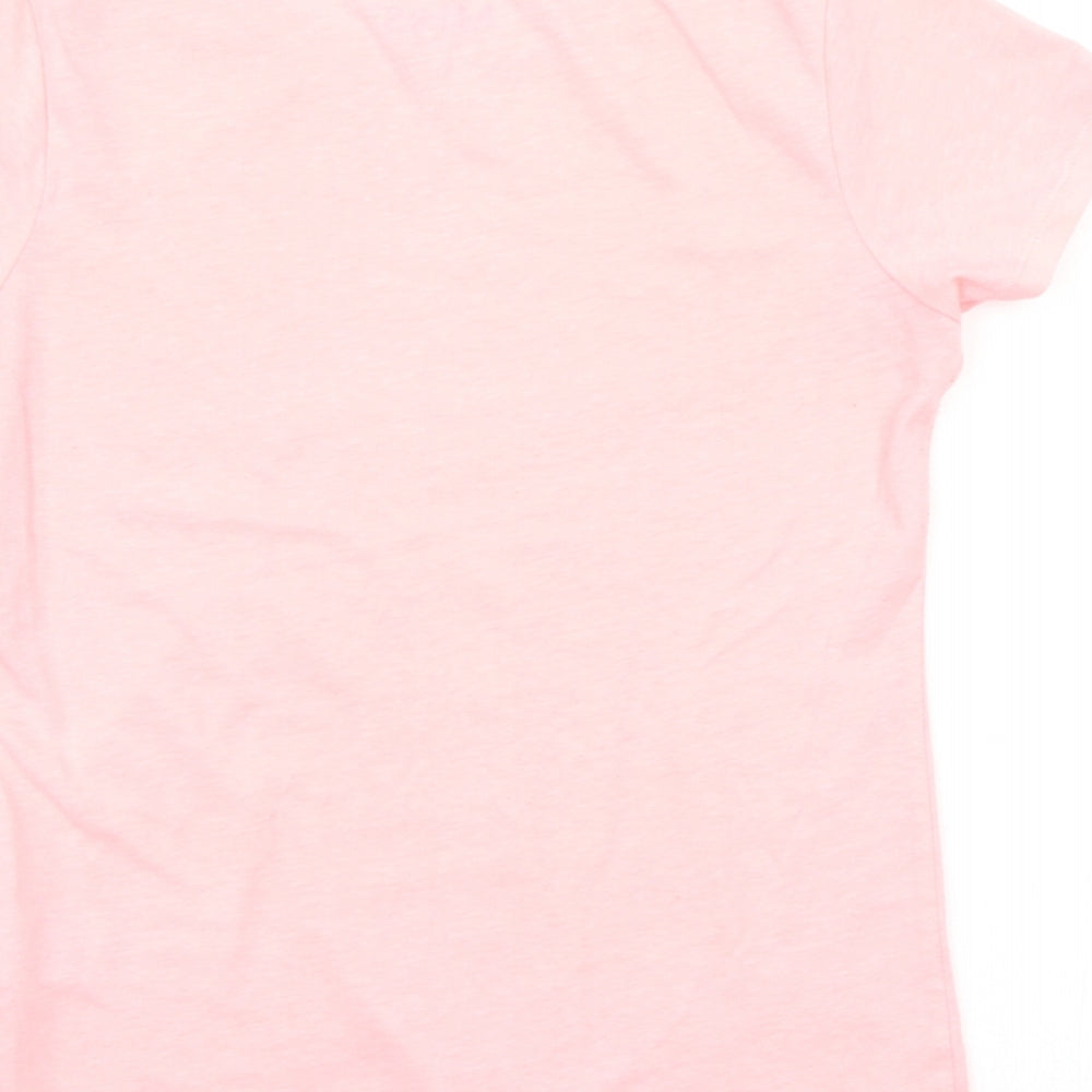 Miss e Vie Girls Pink   Basic T-Shirt Size 11-12 Years