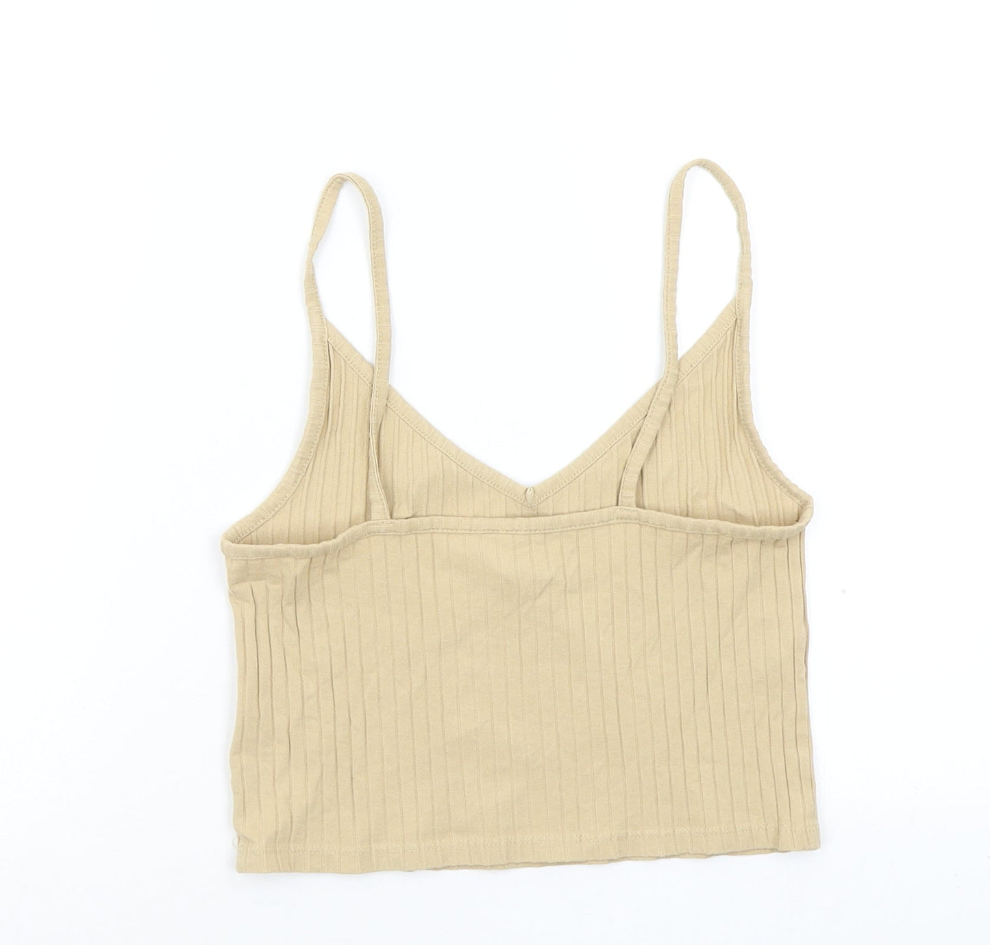 H&M Womens Beige   Basic Tank Size S