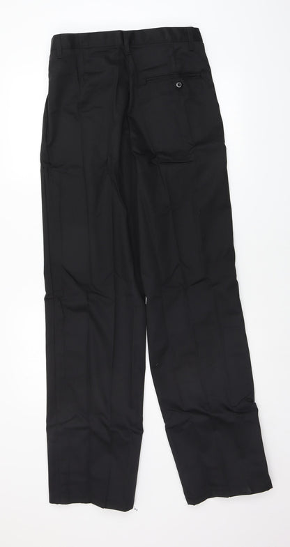Preloved Boyd Cooper Mens Black Houndstooth  Trousers  Size 30 L33 in - Back