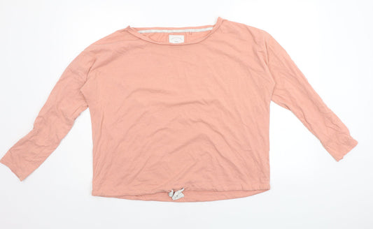 NEXT Womens Pink Solid  Top Pyjama Top Size M