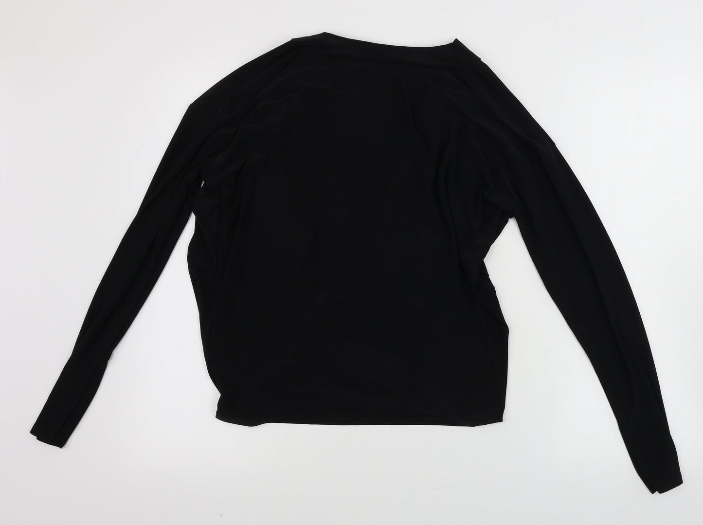 Missguided Womens Black   Basic Blouse Size 8