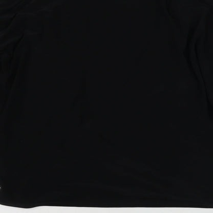 Missguided Womens Black   Basic Blouse Size 8