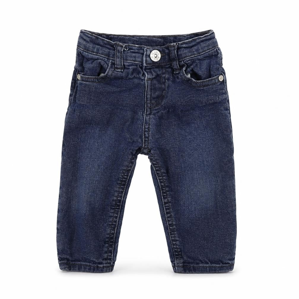 River Island  Boys Blue   Cargo Trousers Size 9-12 Months