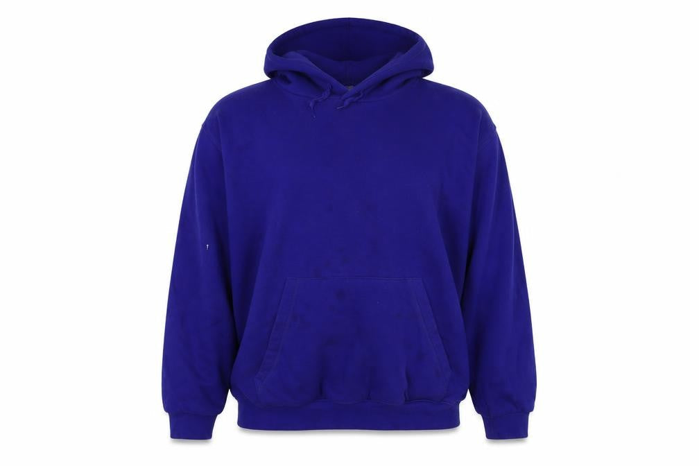 B&C Womens Blue   Pullover Hoodie Size XL