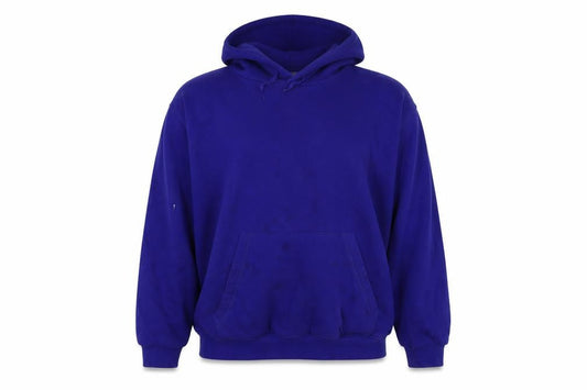 B&C Womens Blue   Pullover Hoodie Size XL