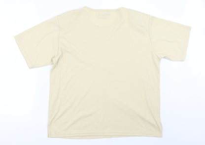 Casamia Womens Beige Basic T-Shirt One Size