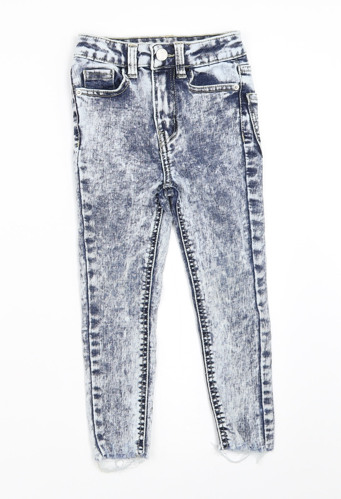 George Girls Blue  Denim Skinny Jeans Size 4-5 Years