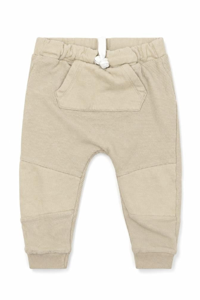 F&F Girls Beige   Jogger Trousers Size 12-18 Months