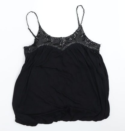 Status Moda Womens Black   Camisole Blouse Size XS
