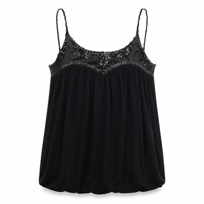 Status Moda Womens Black   Camisole Blouse Size XS