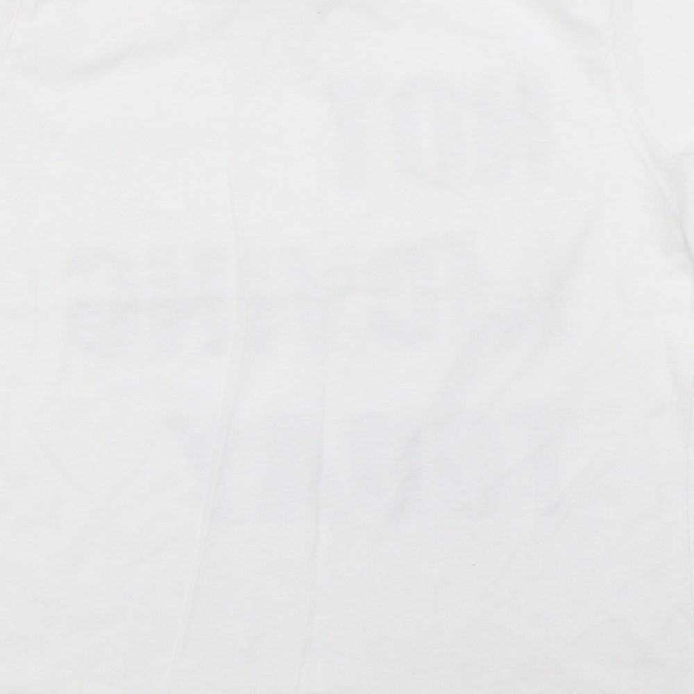 Matalan Boys White   Basic T-Shirt Size 10-11 Years