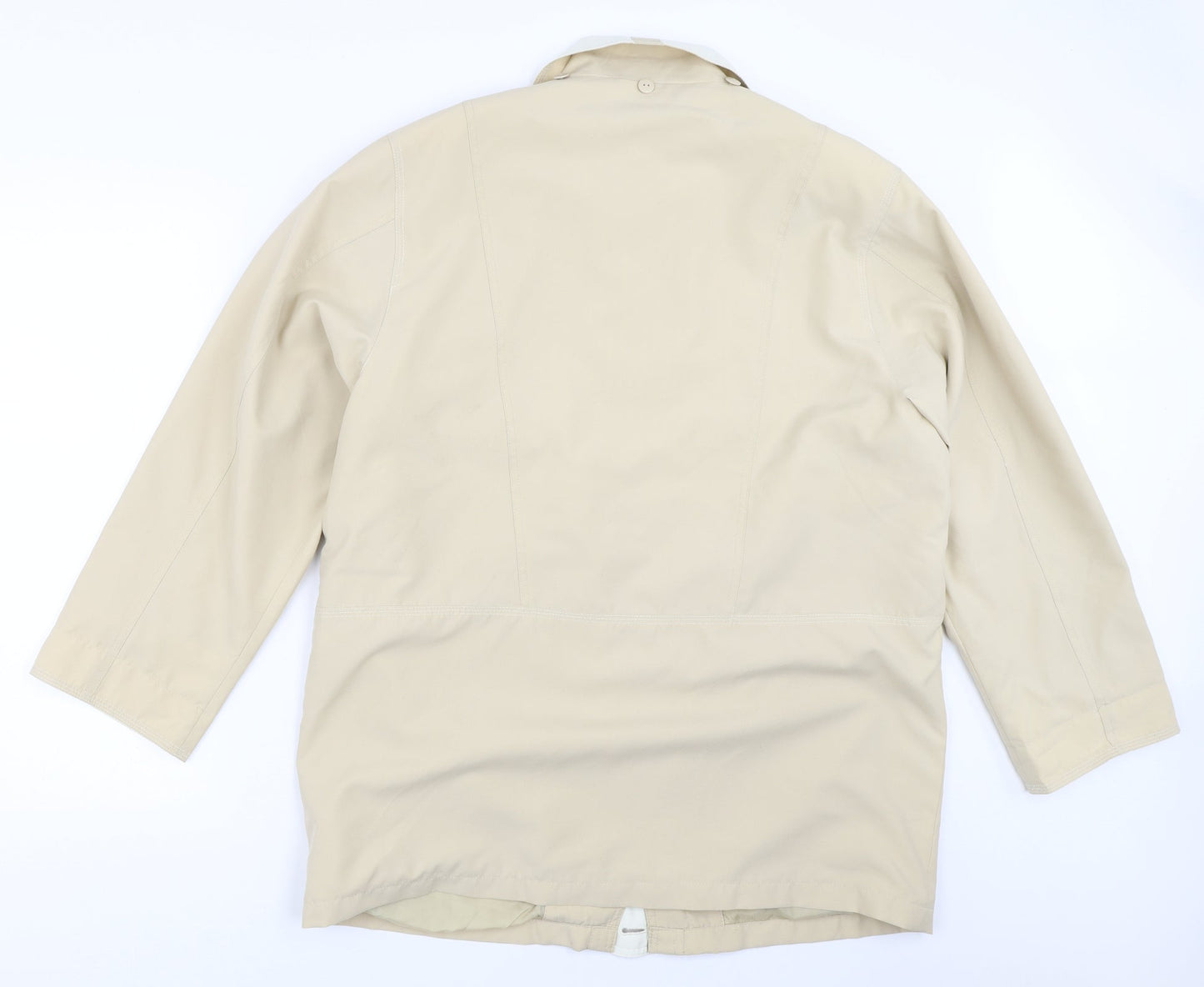 Canda Womens Beige   Overcoat Coat Size 16
