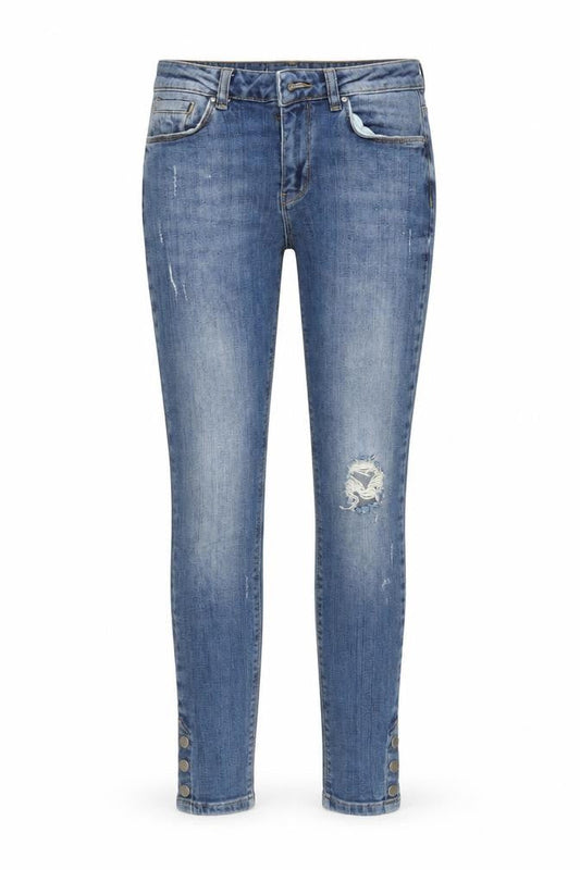 Very Womens Blue   Skinny Jeans Size 8 L27 in