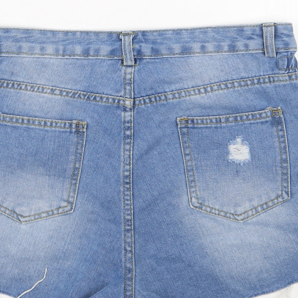 Preworn Womens Blue   Hot Pants Shorts Size M
