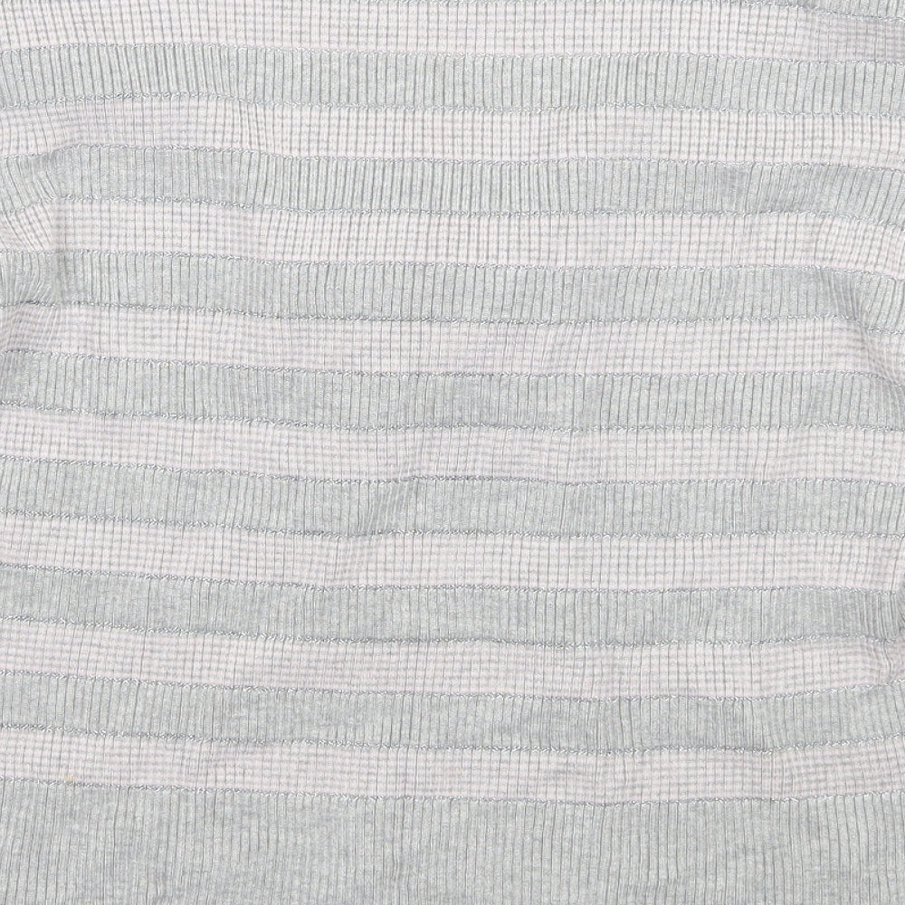Kaliko Womens Grey Striped  Pullover Jumper Size 16