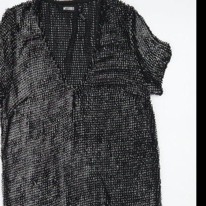 Missguided Womens Black   A-Line  Size 6